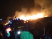 BREAKING: Fire Guts Sabo Market in Oyo, Valuables Worth Millions Lost