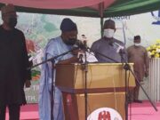 Senator Buhari Joins President Buhari for Ground Breaking Ceremony of Eastern Narrow Gauge Railway, Other Projects