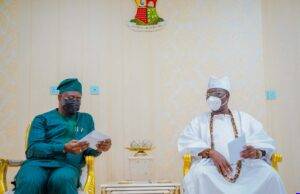 Gani Adam visits Makinde, commends Oyo on security architecture