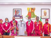 Makinde Receives Oyo State Contingent at 2021 National Sport Festival; Doles Out Cash Gifts