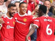 ManUtd Electrocued Leeds At Old Trafford, Go Top of EPL Table