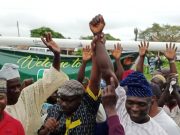 VIDEOS: Ex Ajimobi’s Aide, Omodewu Congratulates Elected APC Local Excos In Itesiwaju, Lauds Peaceful Exercise