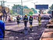 PHOTOS: How Petrol Tanker Exploded At NTA-Total Garden Road Ibadan
