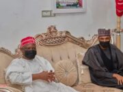 Kano Politics: Ganduje’s Commissioner, 44 LGs Chairmen Visit Kwankwaso (PHOTOS)