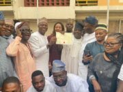 PHOTO STORY: Jubilations As Omodewu Receives Certificate of Return As Oyo APC Chairman