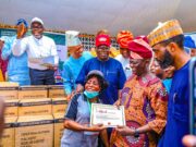Folarin Empowers 500 Rural Farmers with N55million, Distributes Farm Implements