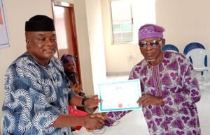 Why I Was Absent From Oyo APC Meetings – Newly Inaugurated State Deputy Chairman, Abass. •We’re Repositioning For Future Successes – Omodewu