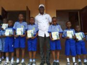 Olusola Adetayo Kesa Foundation Presents Uniforms, Notebooks To Students By Vincent Akindele