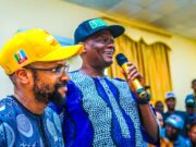 PHOTOS: Folarin, Ali, Bunvic, Oseni Receive PDP Defectors Into APC In Ido LGA