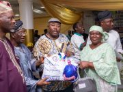 Senator Alli distributes food items worth N35m to over 3,000 widows