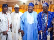Senator Alli pays gratitude visit to traditional rulers, political leaders in Ibarapa