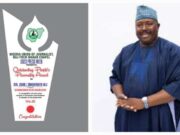 Senator Alli shines at Journalists award ceremony, vows to prioritise grassroots development