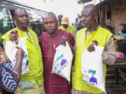 Palliative Distribution: Market leaders praise Senator Alli’s generousity in times of need