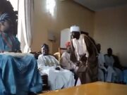 JUST IN: Chief Imam of Ogbomoso, Dr. Teliat Yunus in Soun Palace